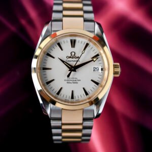 Omega Seamaster Aqua Terra 2304.30.00 36MM (Two-Tone Silver & 18k Red Gold)