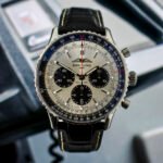 Breitling Navitimer B01 Chronograph 43mm AB0138241G1P1 | Black Alligator Strap